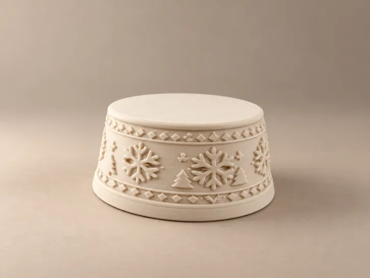 Pedestal Navideño – Soporte de Exhibición Festivo