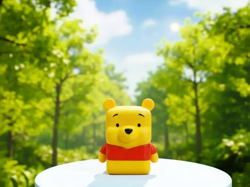 Winnie the Pooh (Disney) - Chibi Cube Figurine