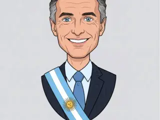 Busto Presidente Mauricio Macri