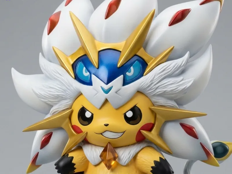 Pikachu Cosplay Solgaleo - FIGURE 3D