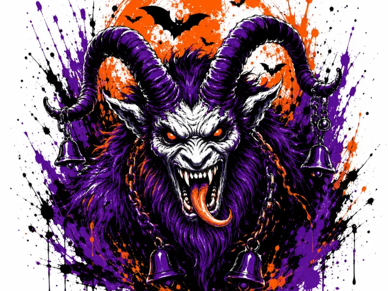 Halloween Krampus Hueforge