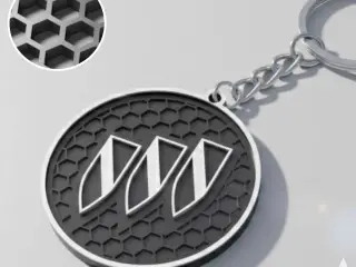 Buick logo keychain