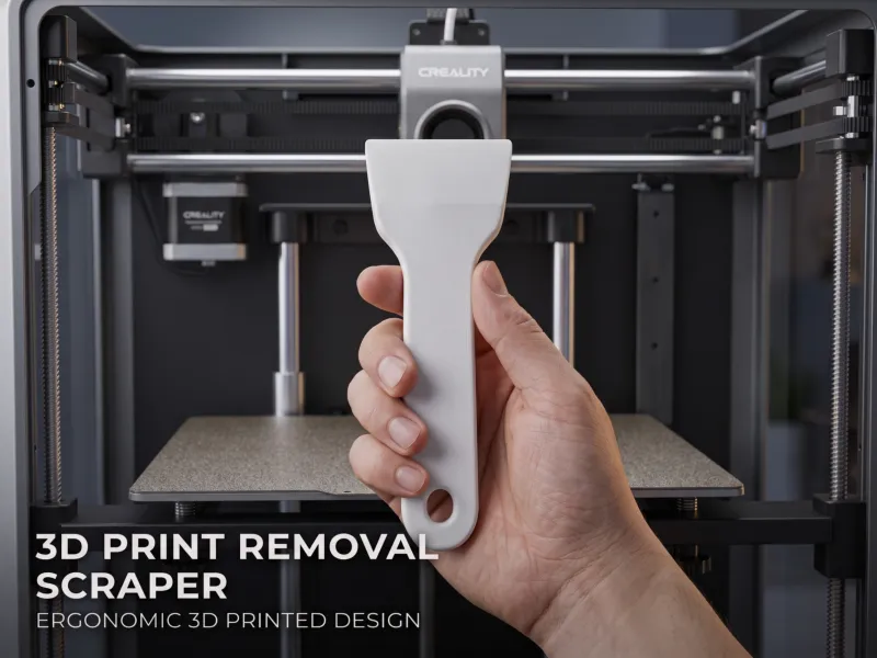 3D Print Removal Spatula for Build Plate