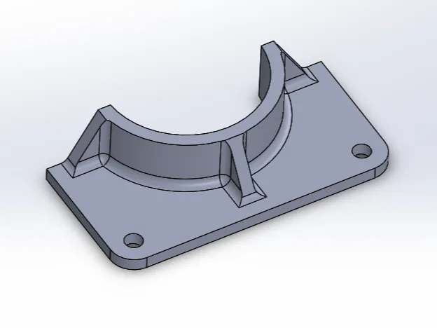 2in Pipe Brace Plate