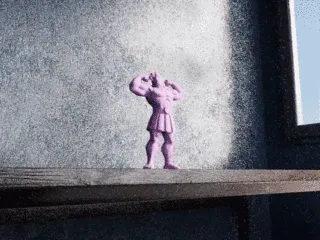Hercules – Stylized Heroic Figure