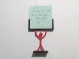 The Mighty Note Lifter - SticMan - Post-it holder-0
