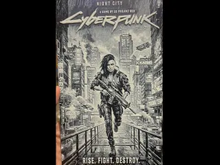 Cyberpunk 2077 Hueforge 121x200