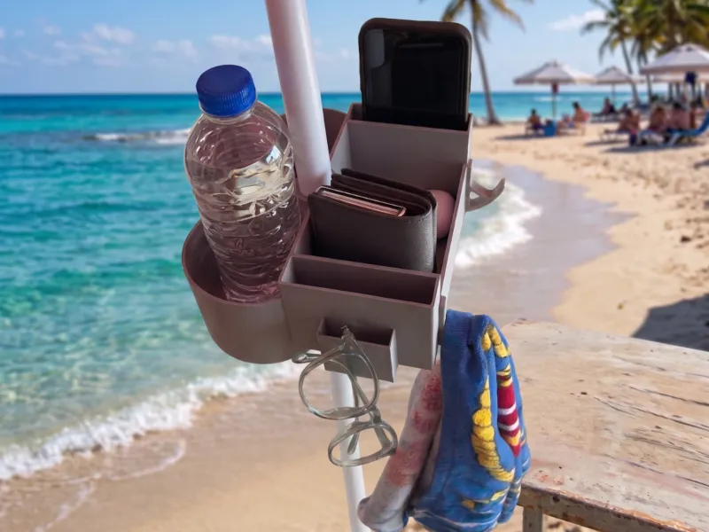 Organizzatore per ombrellone da spiaggia V4