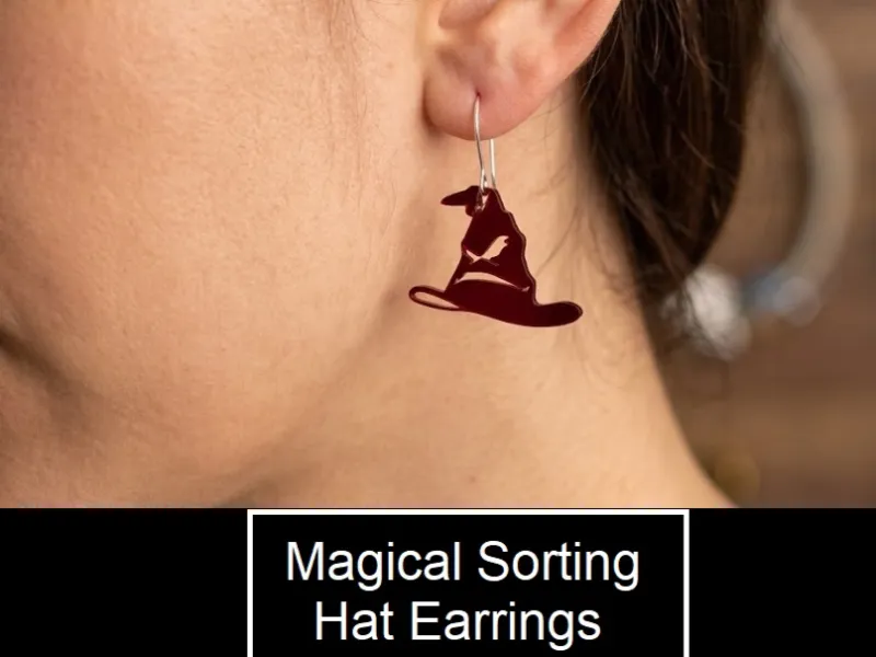 Magical Sorting Hat Earrings