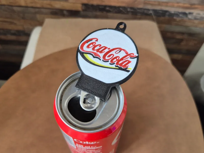 Coca cola keychain decapsuleur soda