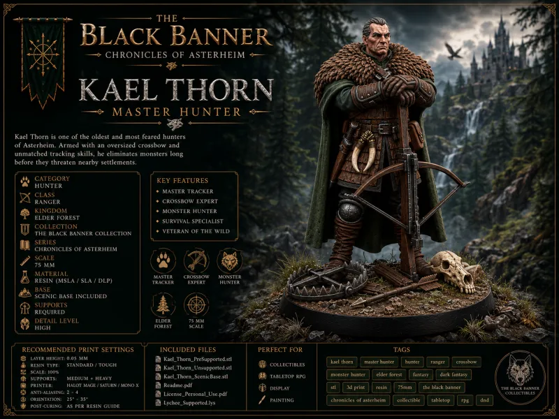Kael Thorn — Master Hunter