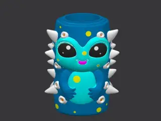 Alien lighter sleeve