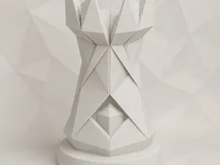 Chess Rook Origami