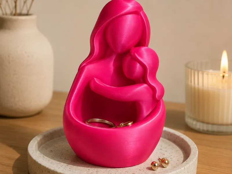 Mother Daughter Hug - Jewelry holder