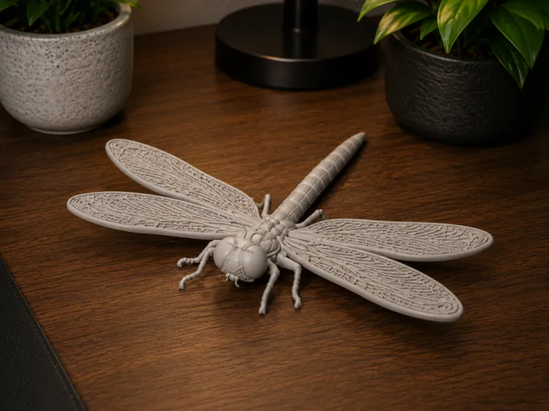 Elegant Nature Dragonfly