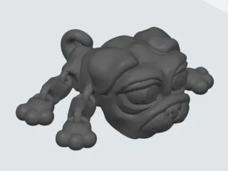 CUTE FLEXI PRINT-IN-PLACE DOG