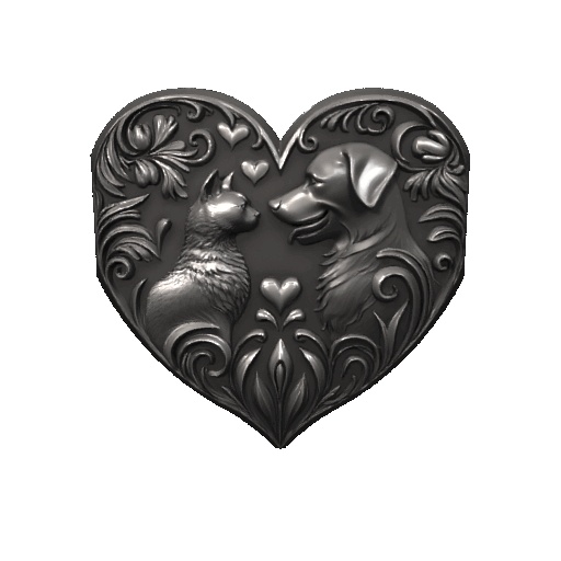 Dog and Cat wall decoration