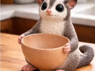 Sugar Glider AI generated