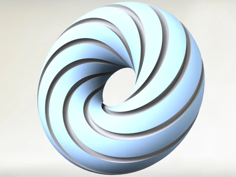 Rodin Coil Torus .STL 8 INCHES Diameter Coil | 8 GROVES