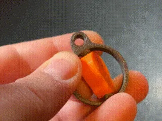 Porte clé tête de mort