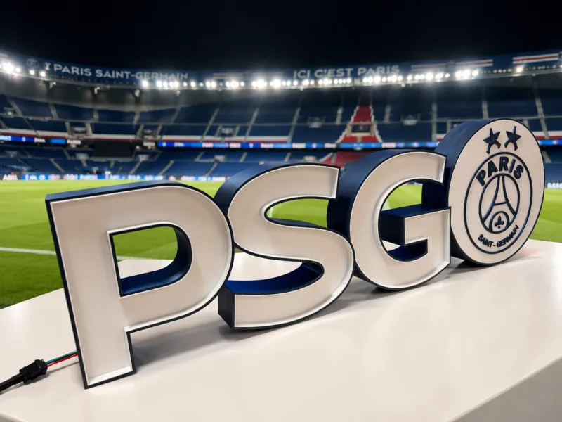 Lampe PSG 2026 LED Paris Saint-Germain