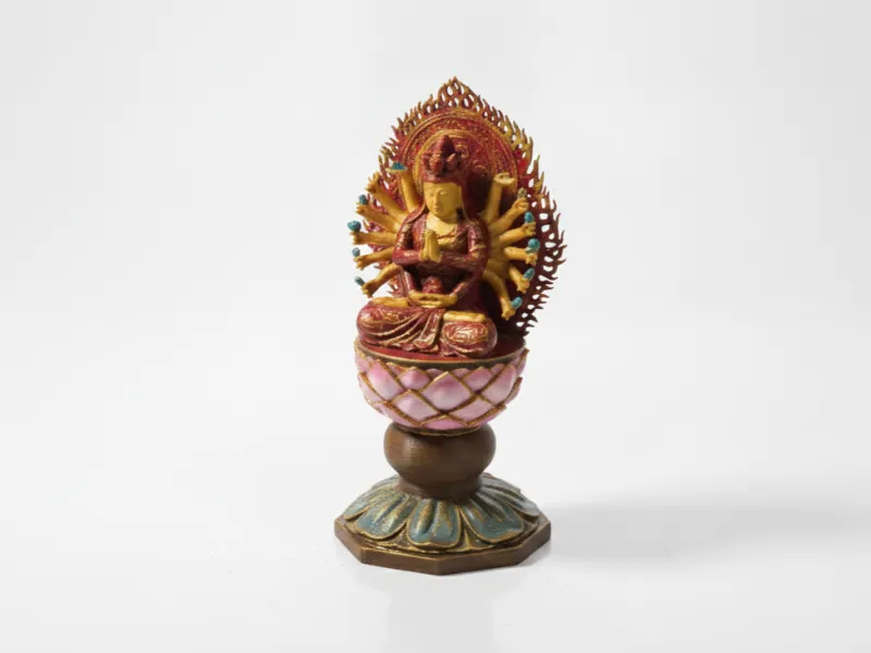 Tausendarmige Buddha-Statue Klassische Skulptur 3D-druckbar