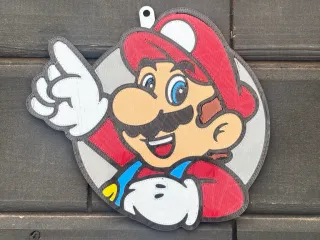 Mario Galaxy Wall Art