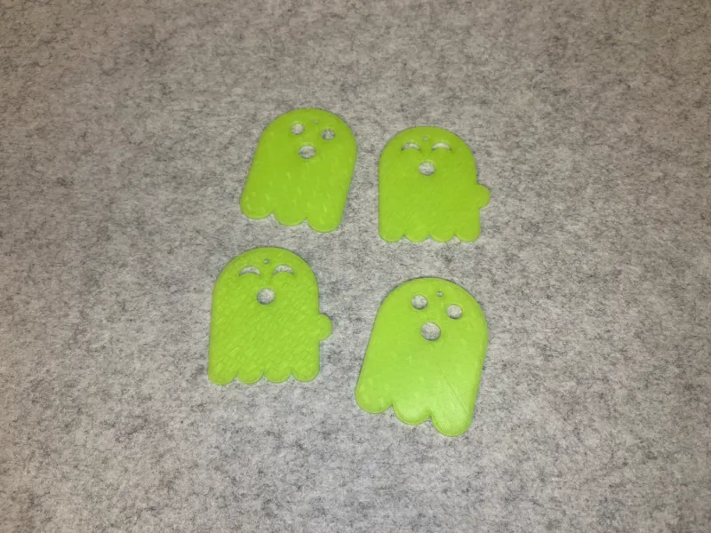 Halloween decoration ghosts