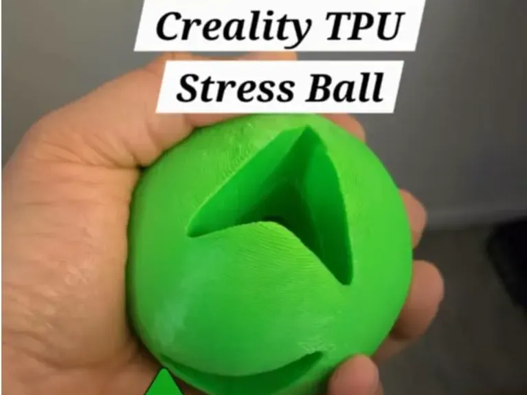 Creality TPU Stress Ball Solves all your 3d printing ills :P