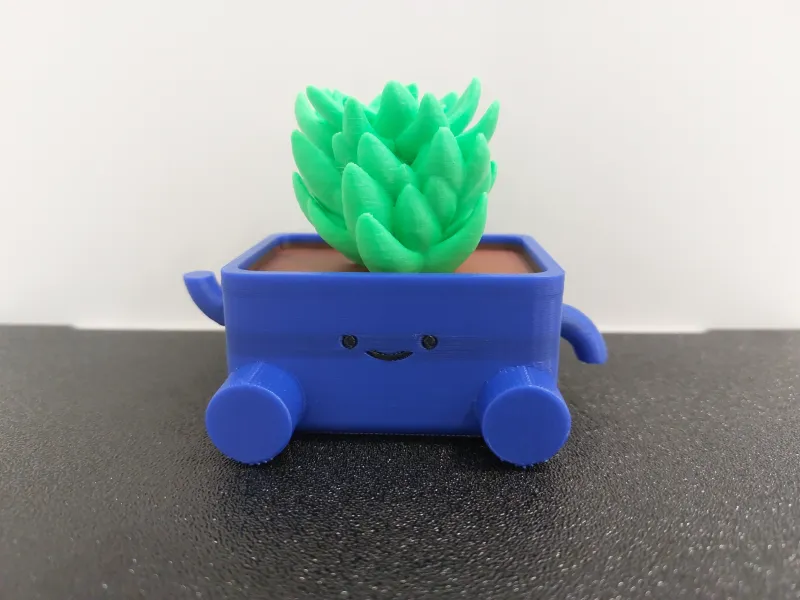 funny plant (BLUE)