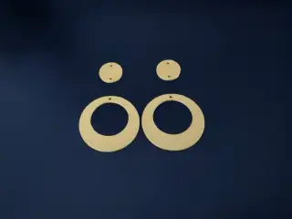 Two circle earring