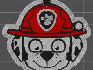 CORTADOR DE GALLETAS MARSHALL PAW PATROLL