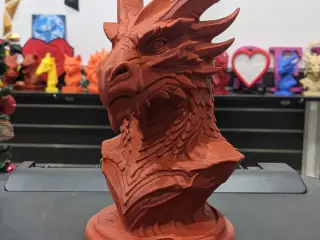 Sand Dragon Bust