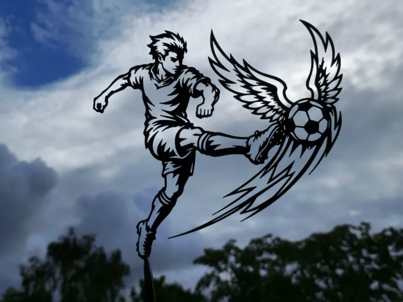 Football Wings of Glory Wall Art