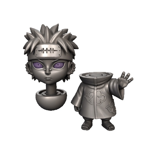 Nagato Pain Akatsuki Chibi - NAruto