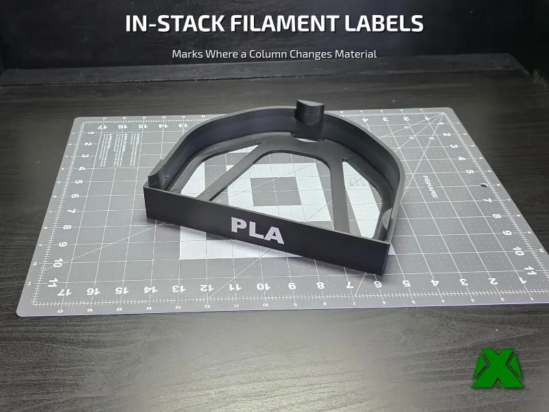Filament Storage In-Stack Labels