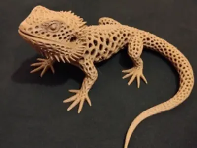 Voronoi Bearded Dragon