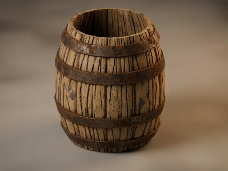 Miniature Barril abiertO
