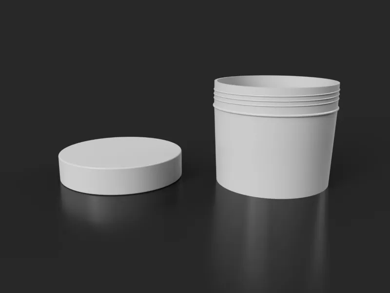 Threaded Container