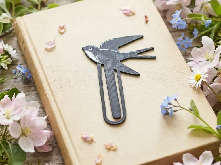 Swallow Bird Bookmark