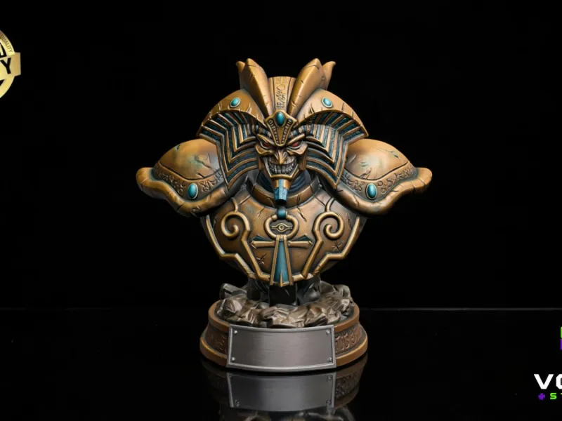 Exodia STL Yu-Gi-Oh Bust Monster 3D Printable Model