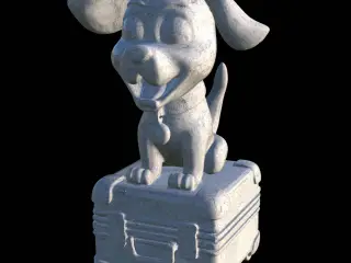 Puppy Dog - Sat On A Suitcase