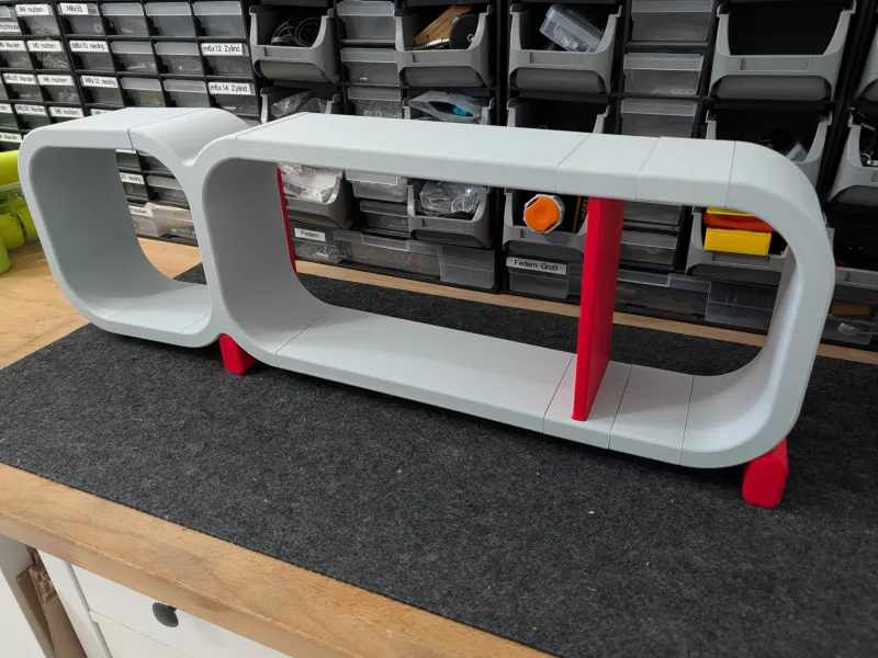 The modular shelving system – unlimited freedom for your des