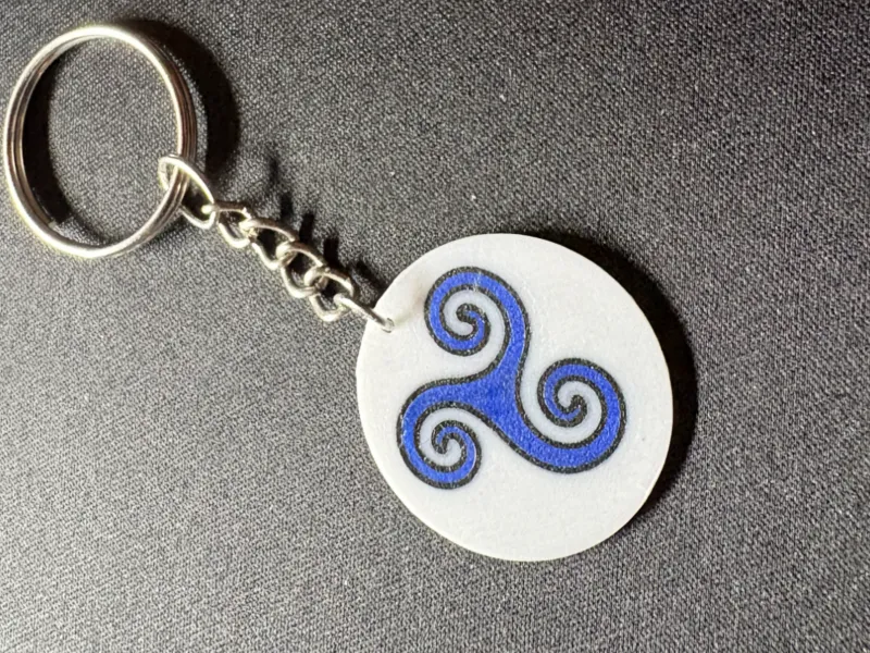 Triskelion Keychain
