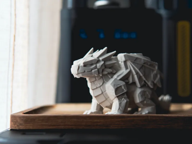 Brutalist Dragon
