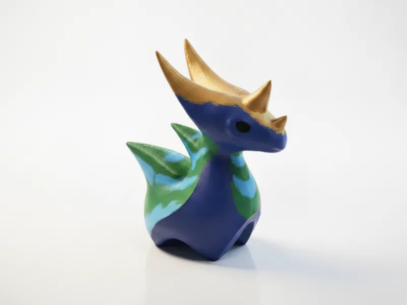 抽象恐龙动物3D打印摆件