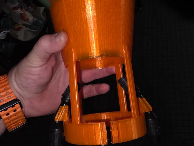 suporte universal para cabeça de pulverizador para soprador de folhas