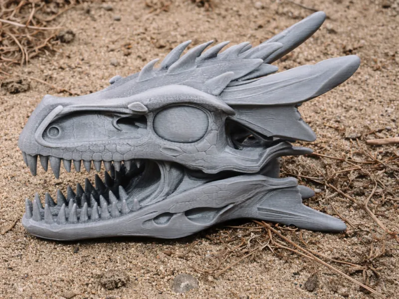 Dracopelta Skull