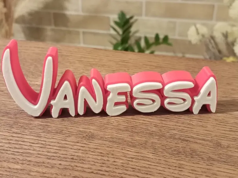 Vanessa Disney name decorative
