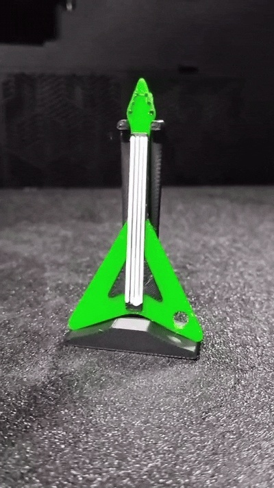CREALITY LOGO GITAAR SLEUTELHANGER MET STANDAARD